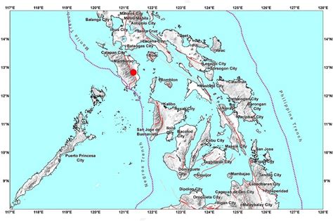 JUST IN: 4.1 Magnitude Earthquake Hits Oriental Mindoro.